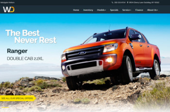 Dealer Websites Designs Gallery